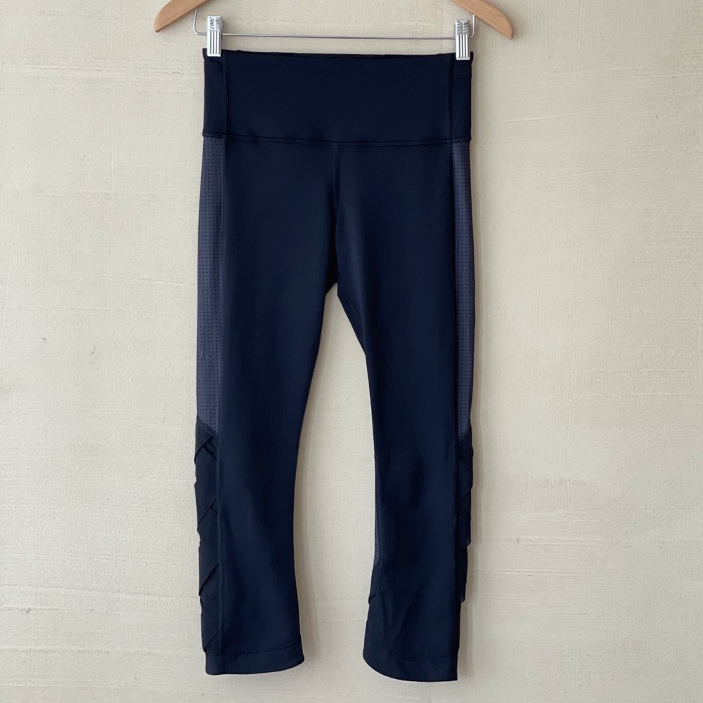 Lululemon Crop Leggings Ankle Weave